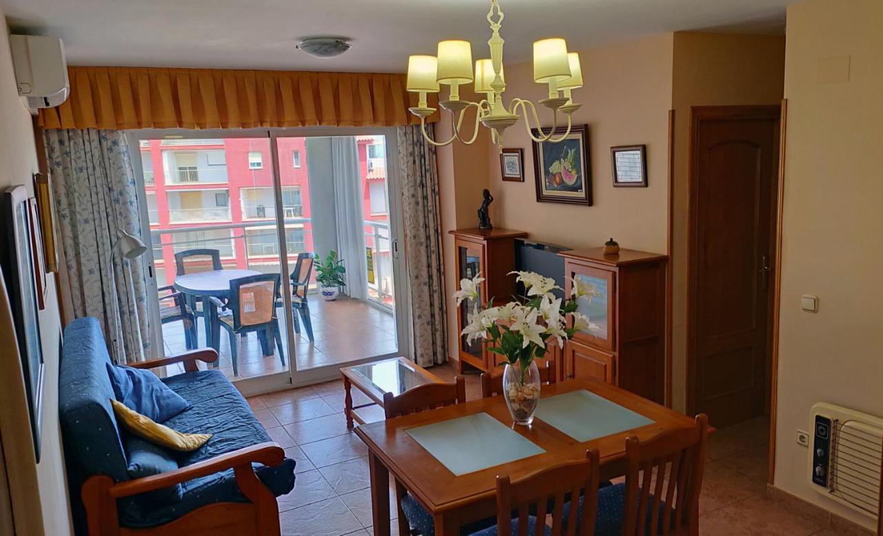 Apartamento En La Playa Con Piscina Peñíscola Buitenkant foto