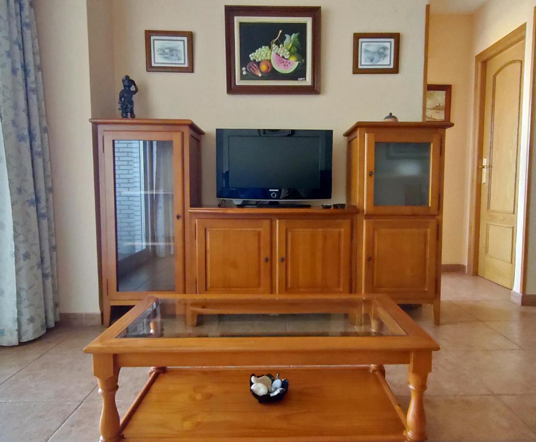 Apartamento En La Playa Con Piscina Peñíscola Buitenkant foto