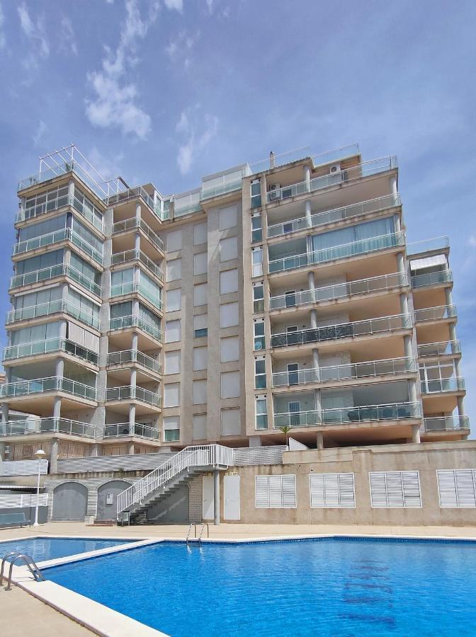 Apartamento En La Playa Con Piscina Peñíscola Buitenkant foto