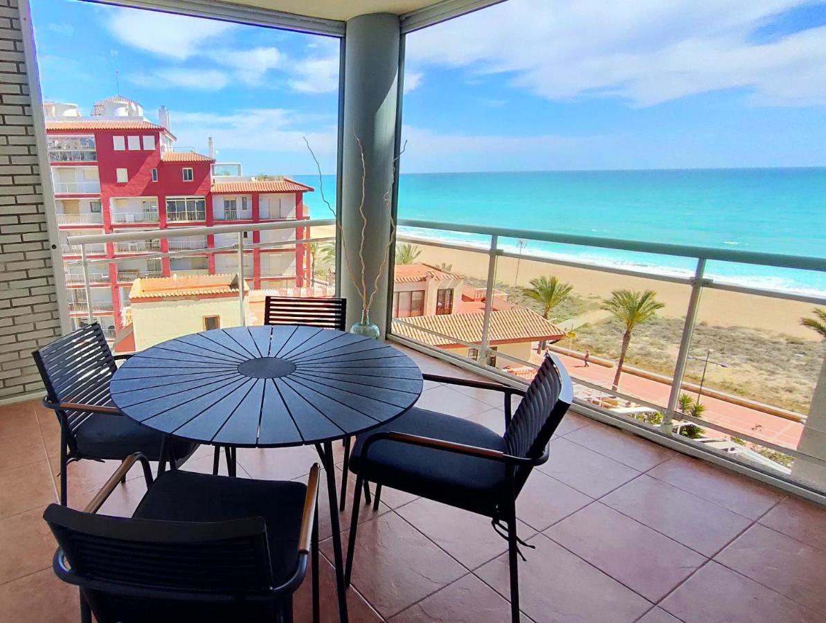 Apartamento En La Playa Con Piscina Peñíscola Buitenkant foto